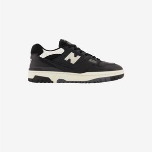 Black and white new balance 550s